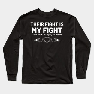 Traumatic Brain Injury Awareness Long Sleeve T-Shirt